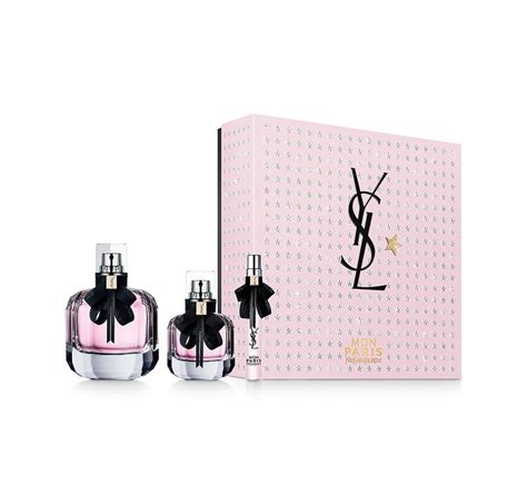 ysl mon paris 30 ml gift set|yves saint laurent perfume sets.